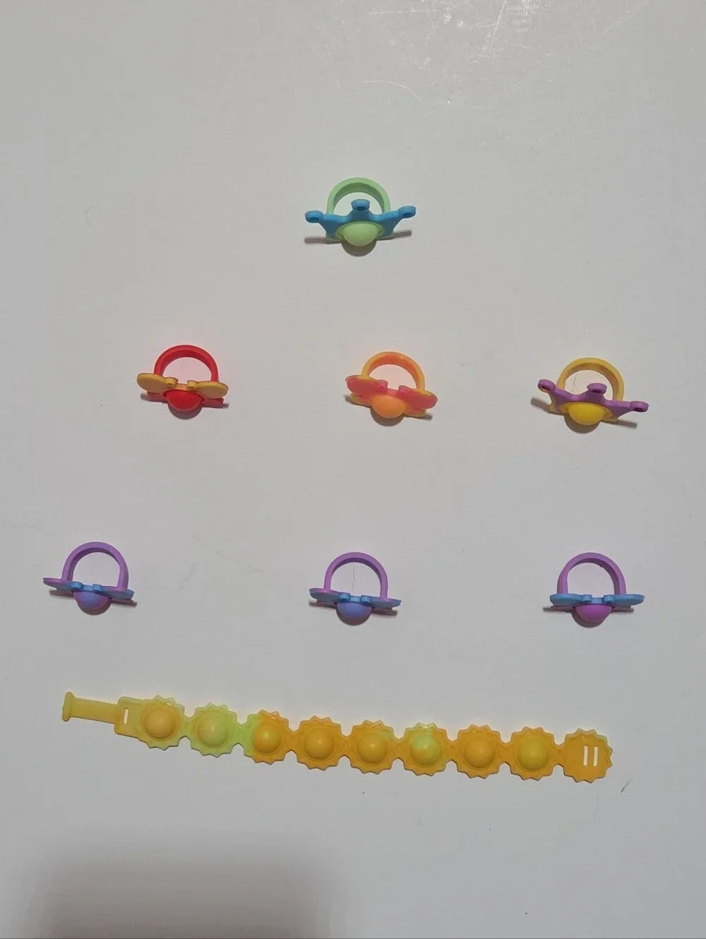 pop it fidget jewelry bundle